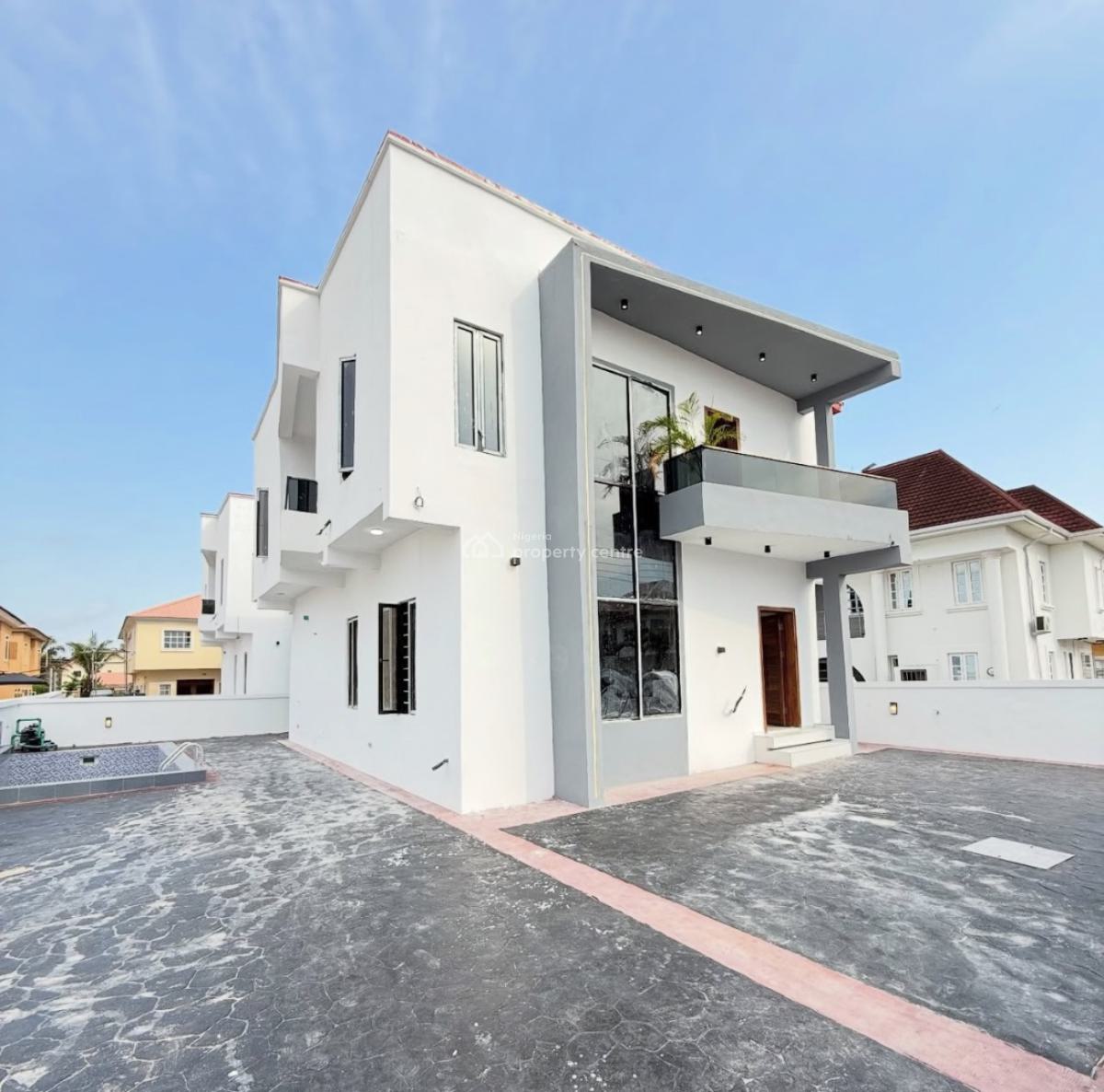 Luxury Finished 4bed Detached Duplex with Pool in an Estate, Crown Estate, Sangotedo, Ajah, Lagos, Detached Duplex for Sale