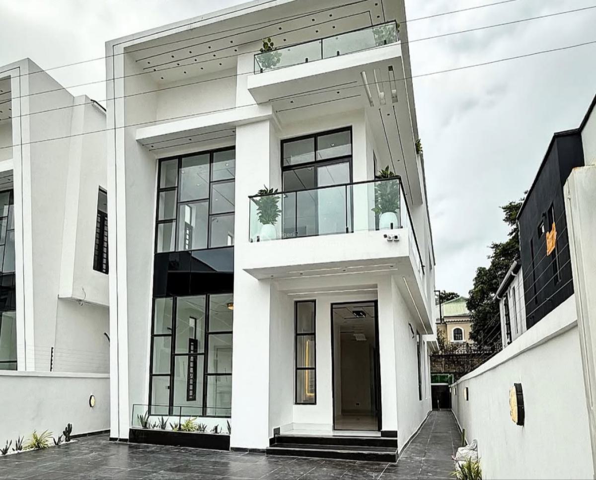 Spacious 5 Bedroom Detached Duplex with Pool/bq, Chevron, Lekki, Lagos, Detached Duplex for Sale