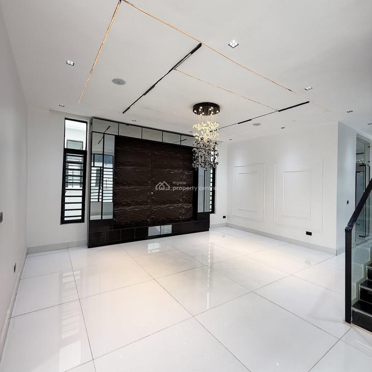 Spacious 5 Bedroom Detached Duplex with Pool/bq, Chevron, Lekki, Lagos, Detached Duplex for Sale