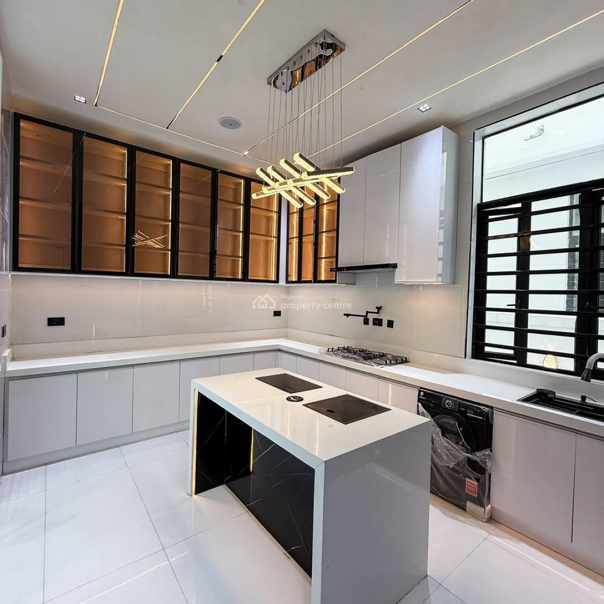 Spacious 5 Bedroom Detached Duplex with Pool/bq, Chevron, Lekki, Lagos, Detached Duplex for Sale