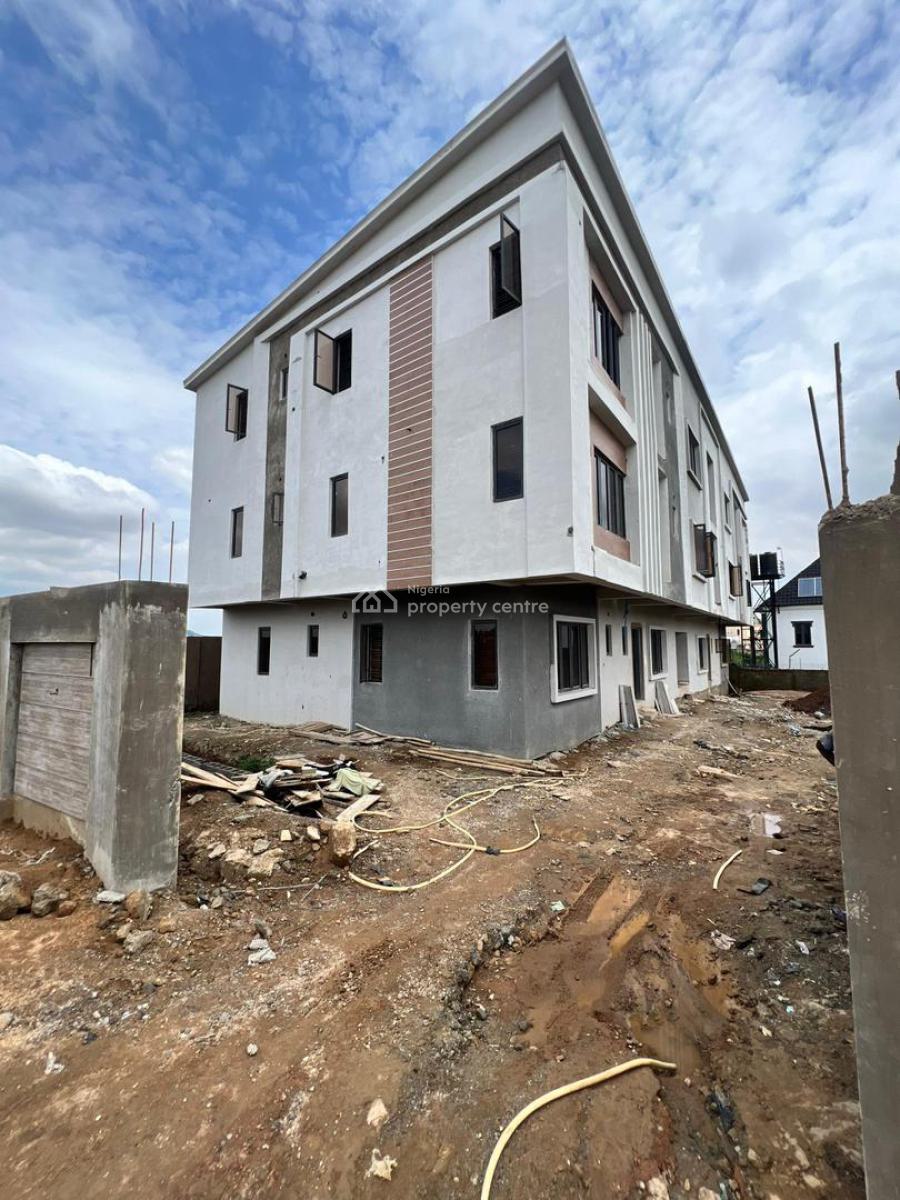 Newly Built 3 Bedroom Apartment with Bq, Wuye District, Wuye, Abuja, Block of Flats for Sale