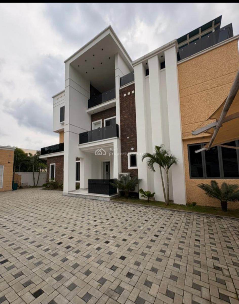 Contemporary 8 Bedroom Fully Detached Luxury Duplex with Bq., Wuse 2 District, Wuse 2, Abuja, Detached Duplex for Sale