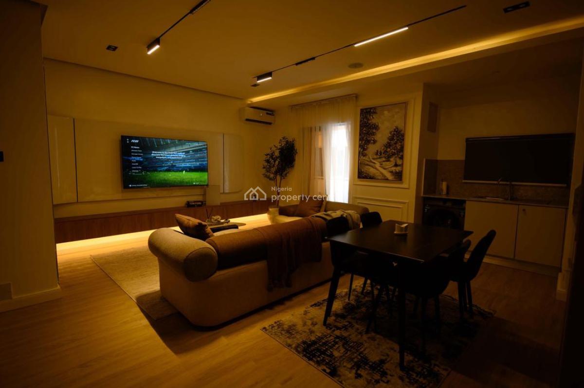 Luxury 2 Bedroom Maisonette with Alexa , Ps5, Balcony,elevator.., Freedom Way, Lekki Phase 1, Lekki, Lagos, Flat / Apartment Short Let