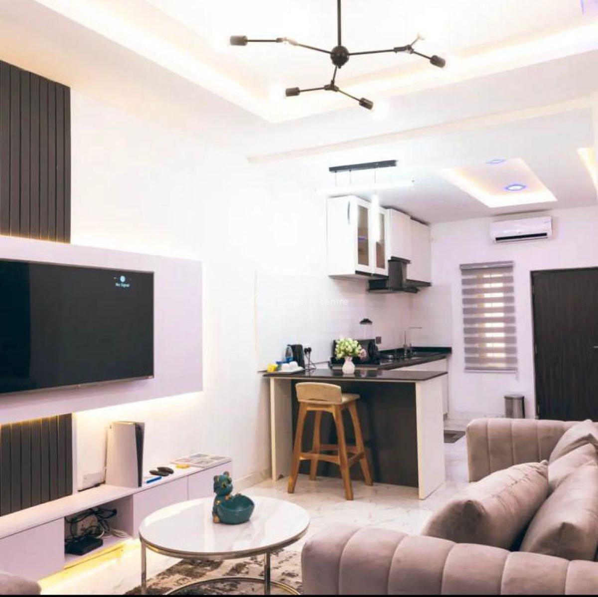 Luxury 3 Bedroom Apartment with, Ps4, Netflix, Table Tennis, Guzape Asokoro Abuja, Guzape District, Abuja, Flat / Apartment Short Let