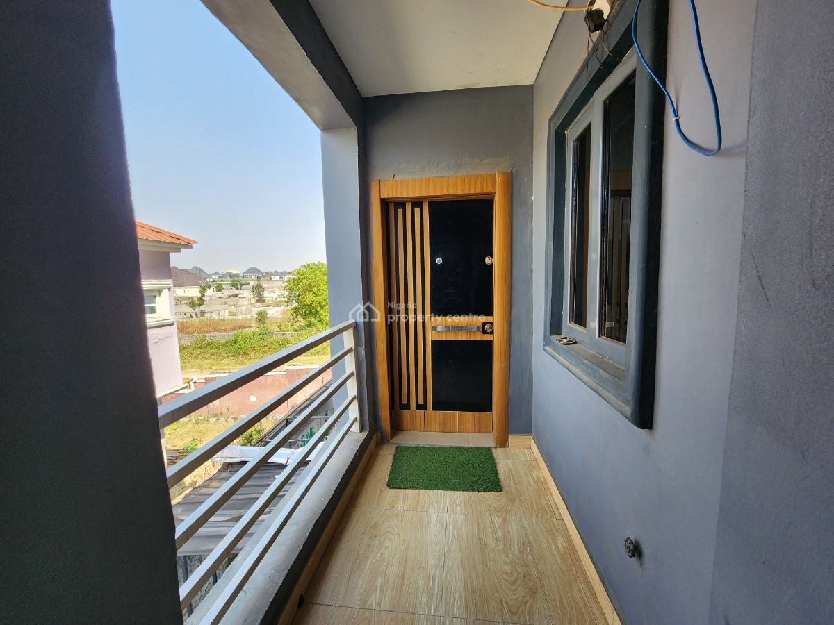 Partly Furnished 1-bedroom Apartment in a Serene Mini-estate with S/p, Lugbe District, Abuja, Mini Flat (room and Parlour) for Rent