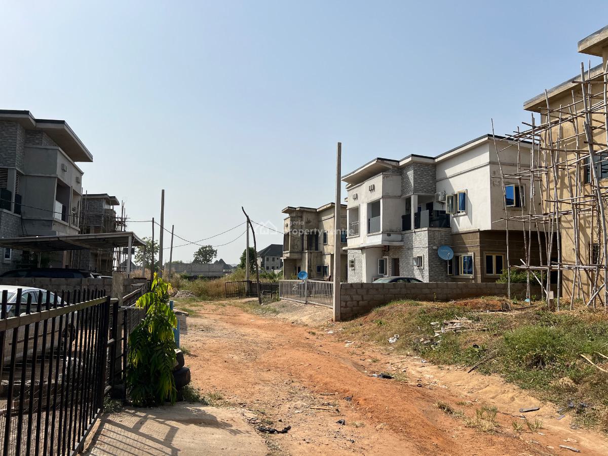 Uncompleted 4-bedroom Semi-detached Duplex with Bq at Lugbe, Abuja, Close to Dunamis Church Headquarters, Lugbe District, Abuja, Semi-detached Duplex for Sale