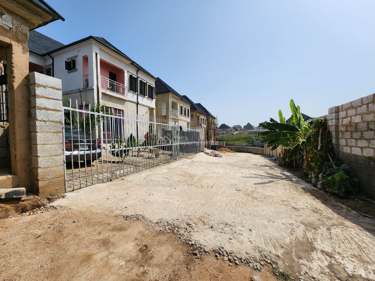 Almost Completed & Roofed 4-bedroom Terrace Duplex with Bq at Lugbe, Off Jedo Housing Estate, Lugbe District, Abuja, Terraced Duplex for Sale