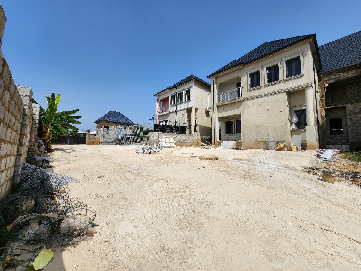 Almost Completed & Roofed 4-bedroom Terrace Duplex with Bq at Lugbe, Off Jedo Housing Estate, Lugbe District, Abuja, Terraced Duplex for Sale