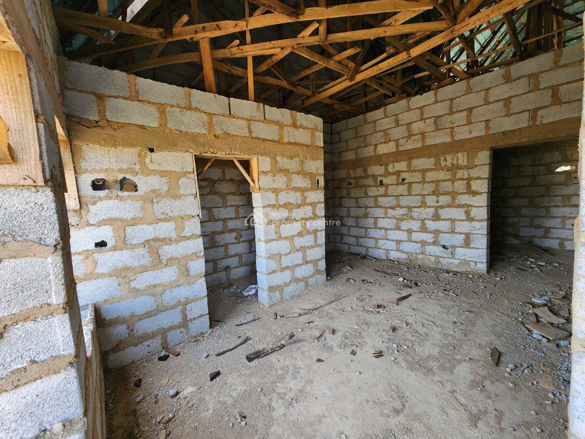 Almost Completed & Roofed 4-bedroom Terrace Duplex with Bq at Lugbe, Off Jedo Housing Estate, Lugbe District, Abuja, Terraced Duplex for Sale