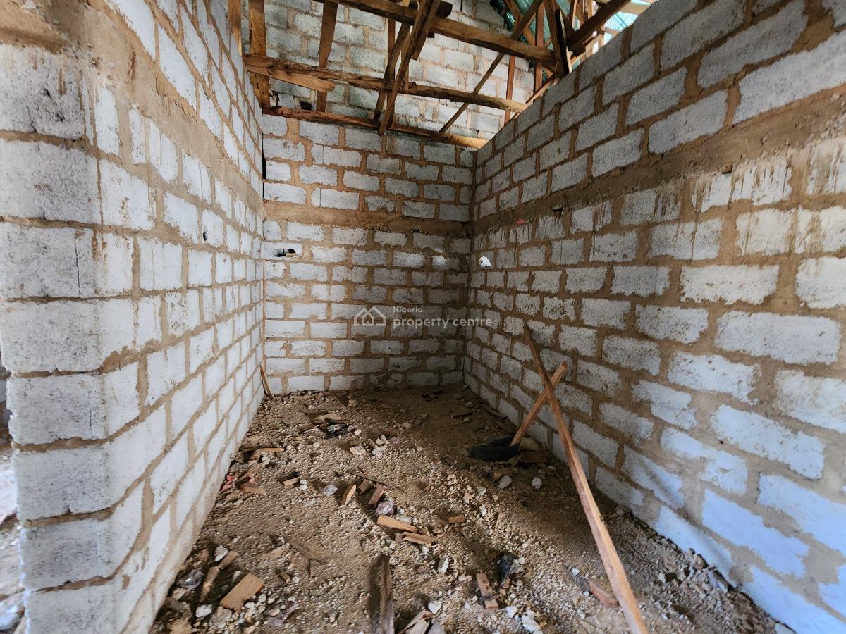 Almost Completed & Roofed 4-bedroom Terrace Duplex with Bq at Lugbe, Off Jedo Housing Estate, Lugbe District, Abuja, Terraced Duplex for Sale