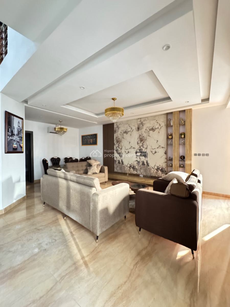 Luxurious 4 Bedroom Maisonette with Pool, Gym and Play Court, in a Well Secured Estate, Surulere, Lagos, House for Sale