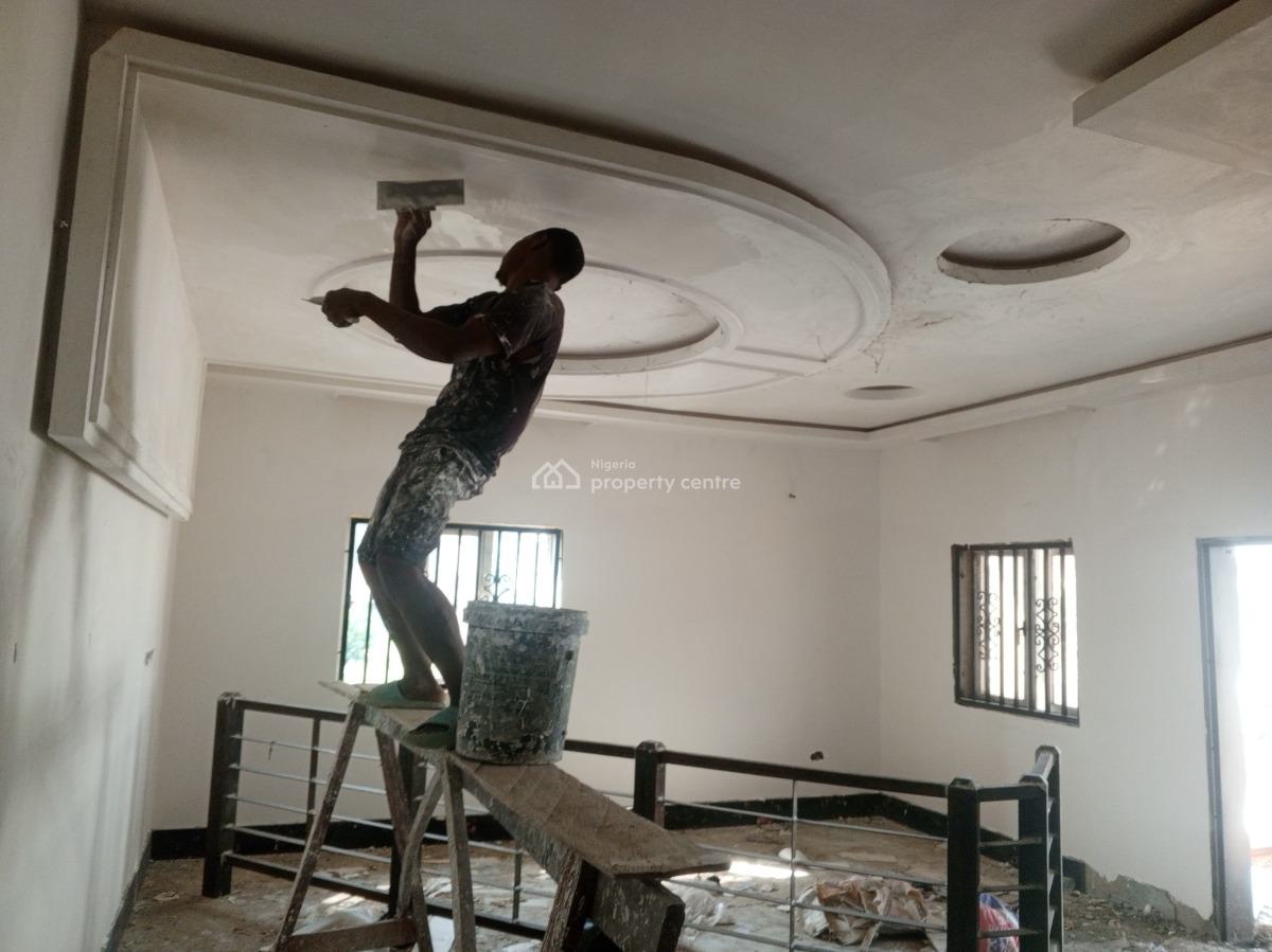 5 Bedrooms Twin Duplex with Bq, Wuye, Abuja, Semi-detached Duplex for Rent