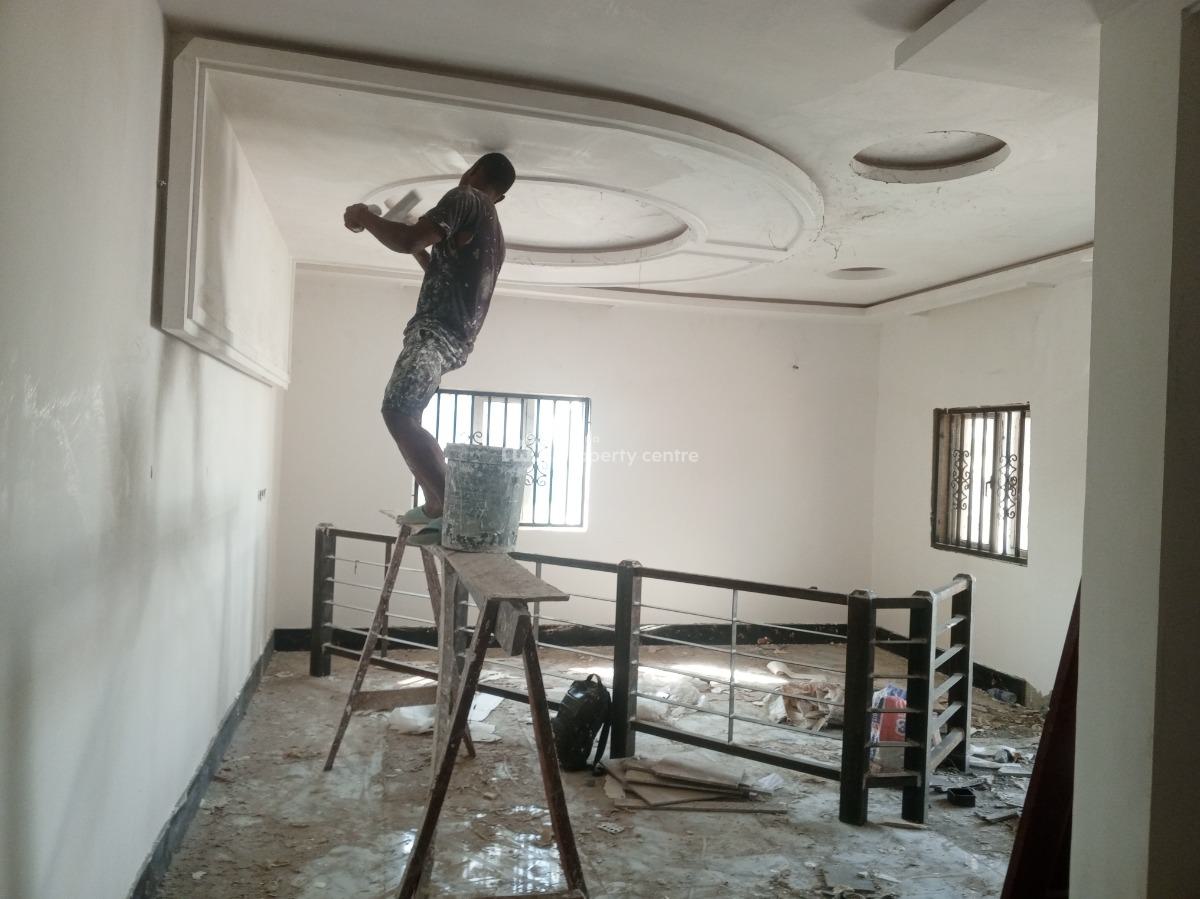 5 Bedrooms Twin Duplex with Bq, Wuye, Abuja, Semi-detached Duplex for Rent