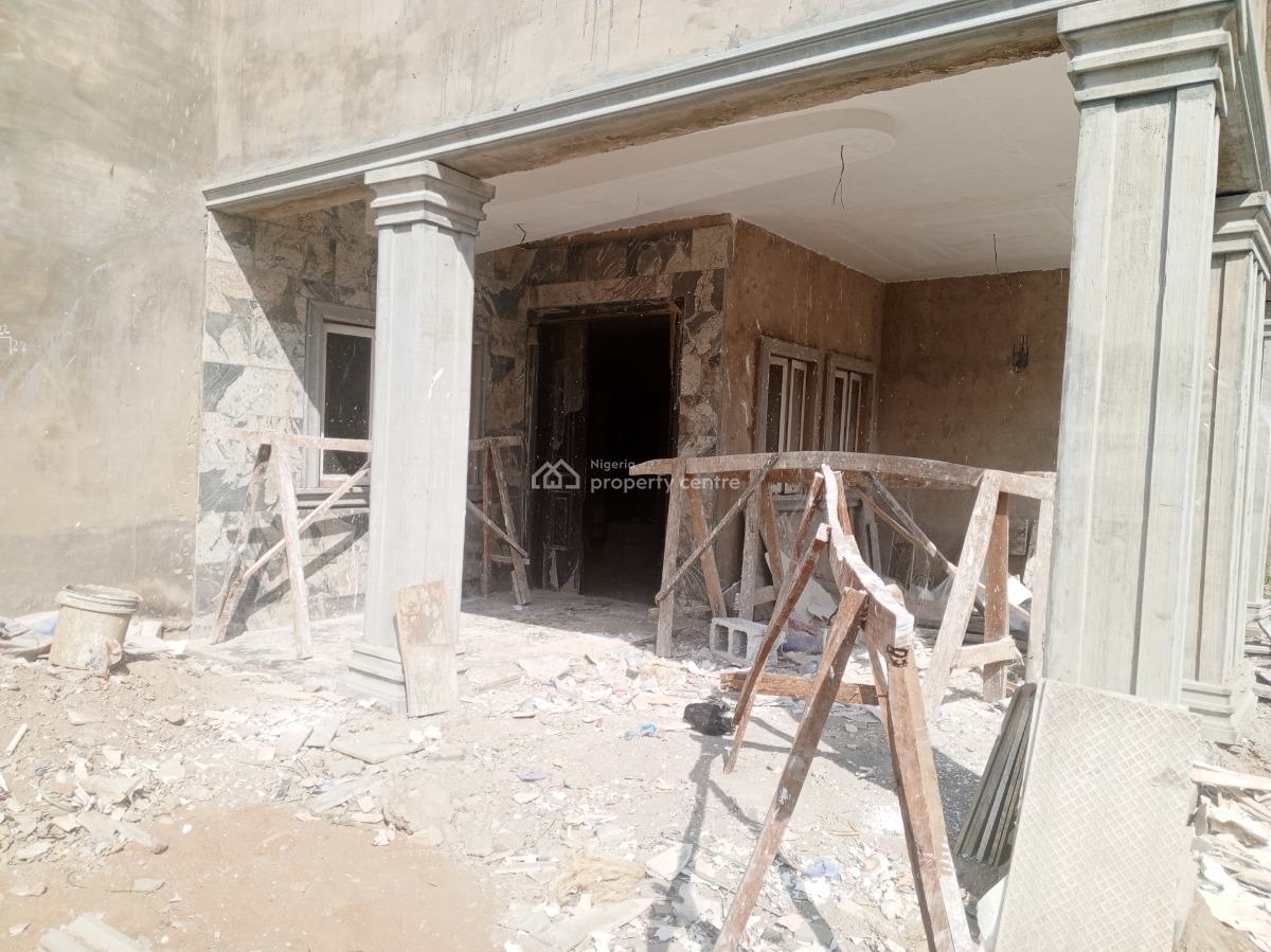5 Bedrooms Twin Duplex with Bq, Wuye, Abuja, Semi-detached Duplex for Rent