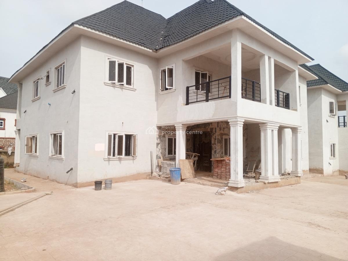 5 Bedrooms Duplex with Bq, Wuye, Abuja, Semi-detached Duplex for Rent