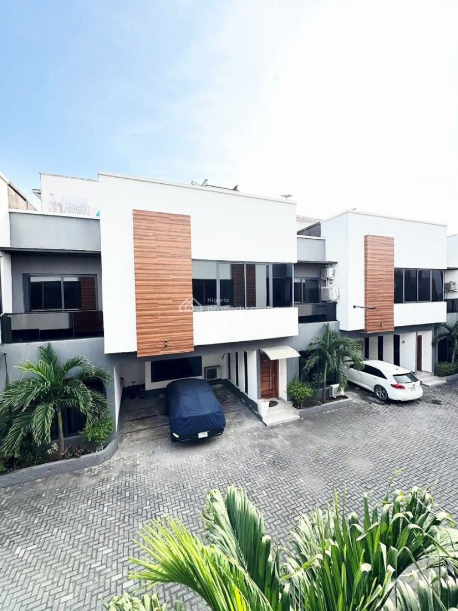 4 Bedroom Duplex, Osapa, Lekki, Lagos, Terraced Duplex for Rent