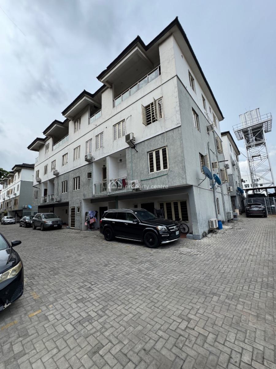 Standard 4 Bed Terrace Duplex in a Well Guarded Estate, Surulere, Surulere, Lagos, Terraced Duplex for Sale