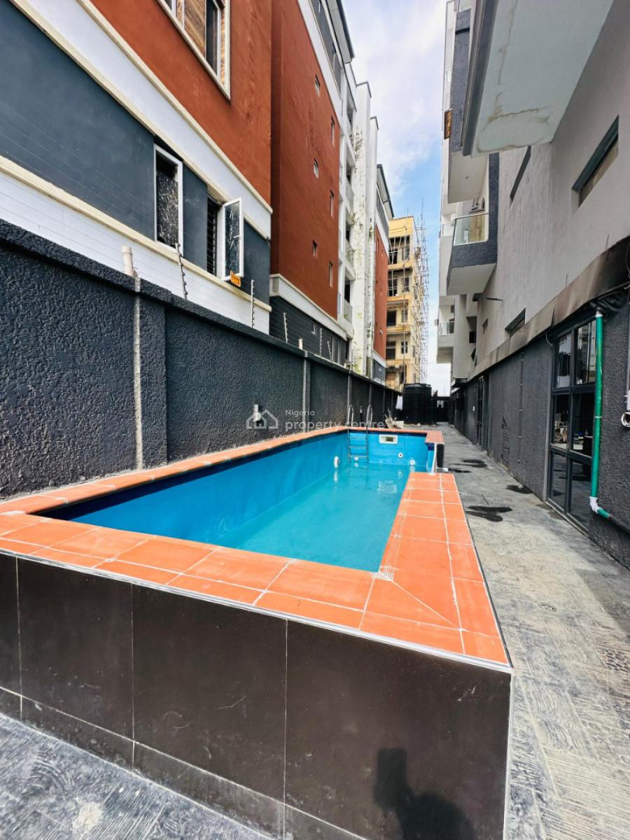 2bedroom Maisonette with Swimming Pool,fitted Kitchen and Gym, Lekki Phase 1, Lekki, Lagos, Flat / Apartment for Rent