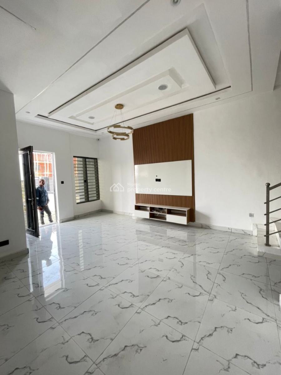 Newly Built 4bedroom Terrace Duplex Comes with Bq, Secure Estate, Ajah, Lagos, Semi-detached Duplex for Sale