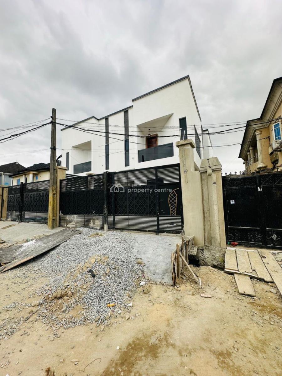 Newly Built 4 Bedroom Semidetached Duplex with a Bq, Gbagada, Gbagada, Lagos, Semi-detached Duplex for Sale