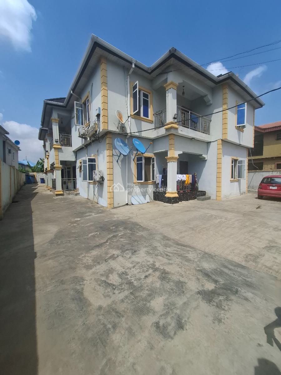 Modern Fairly New 4 Nos. of 3 Bedroom Flats, Off Kudirat Abiola Road, Oregun, Ikeja, Lagos, Block of Flats for Sale