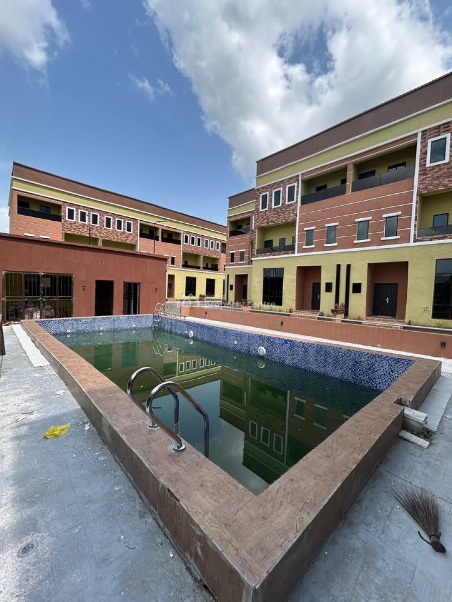 8 Units of 4 Bedroom Duplexes Wt Swimming Pool Ort, Majesty Estate Off Nta Road, Port Harcourt, Rivers, Terraced Duplex for Sale