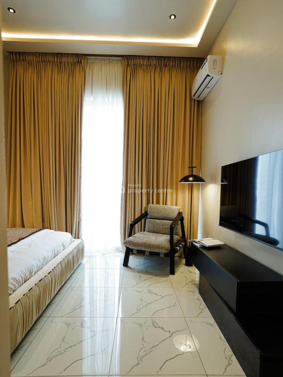 a Brand New Luxury 2 Bedroom Apartment with Swimming Pool, Elevator..., Ikate, Lekki, Lagos, Flat / Apartment Short Let