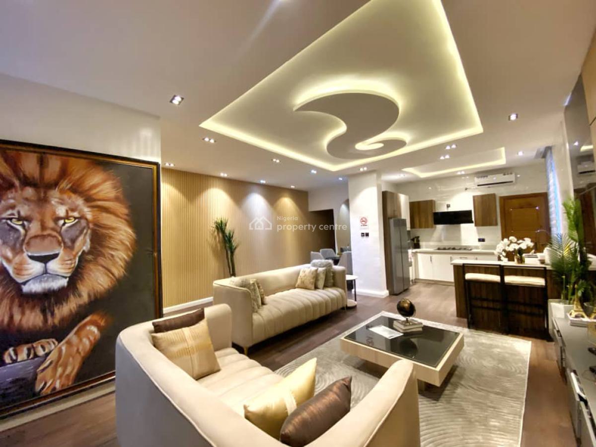 Luxury 3bedroom Apartment with Fitted Kitchen at Lekki Phase 1, Off Admiralty Road Lekki Phase 1, Lekki Phase 1, Lekki, Lagos, House Short Let