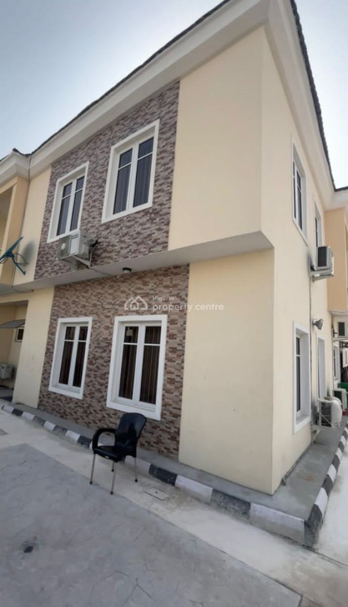 Fully Furnished 4 Bedroom Semi Detached Duplex with a Room Bq, Near Nicon Town,ikate Elegushi Lekki Lagos, Ikate Elegushi, Lekki, Lagos, Semi-detached Duplex for Rent