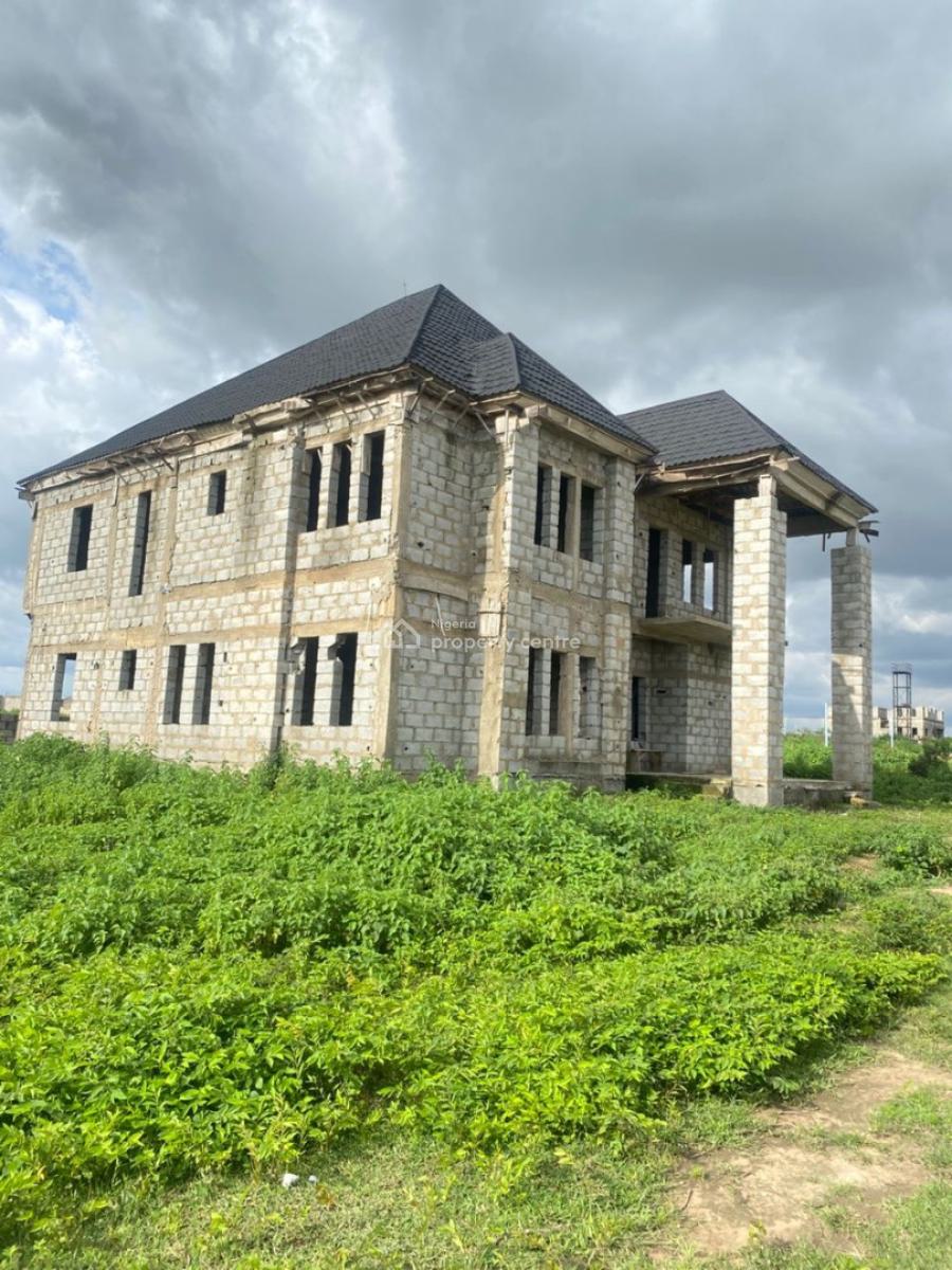 4 Bedroom Fully Detached Duplex with Bq Space, Vallinton Phase 2 / Seaman Estate Behind River Park Estate, Lugbe District, Abuja, Detached Duplex for Sale