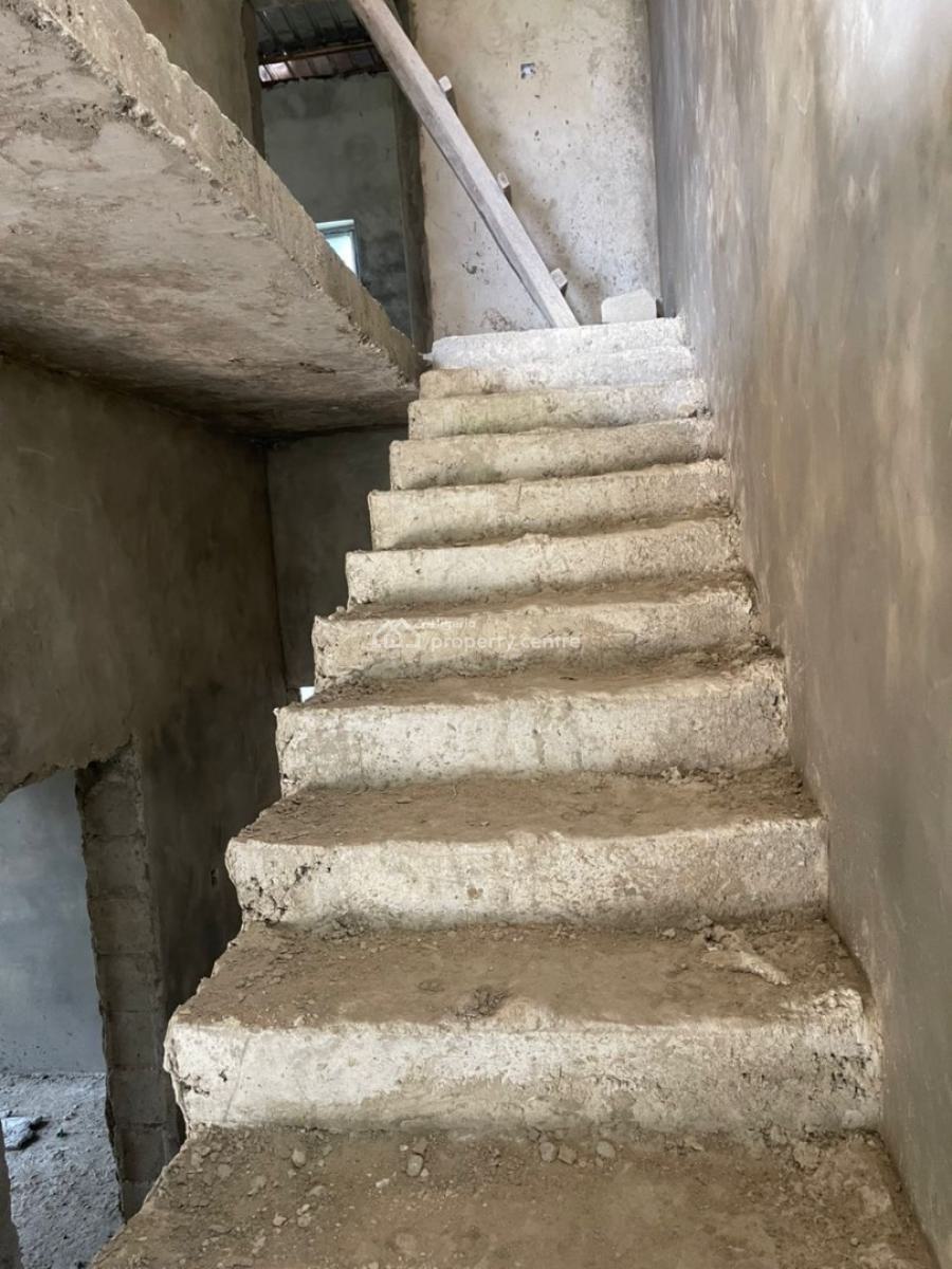 Spacious 4bedroom ( Carcass), Awoyaya, Ajah, Lagos, Semi-detached Duplex for Sale