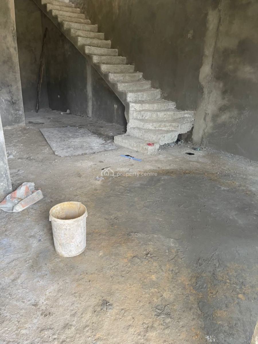 Spacious 4bedroom ( Carcass), Awoyaya, Ajah, Lagos, Semi-detached Duplex for Sale