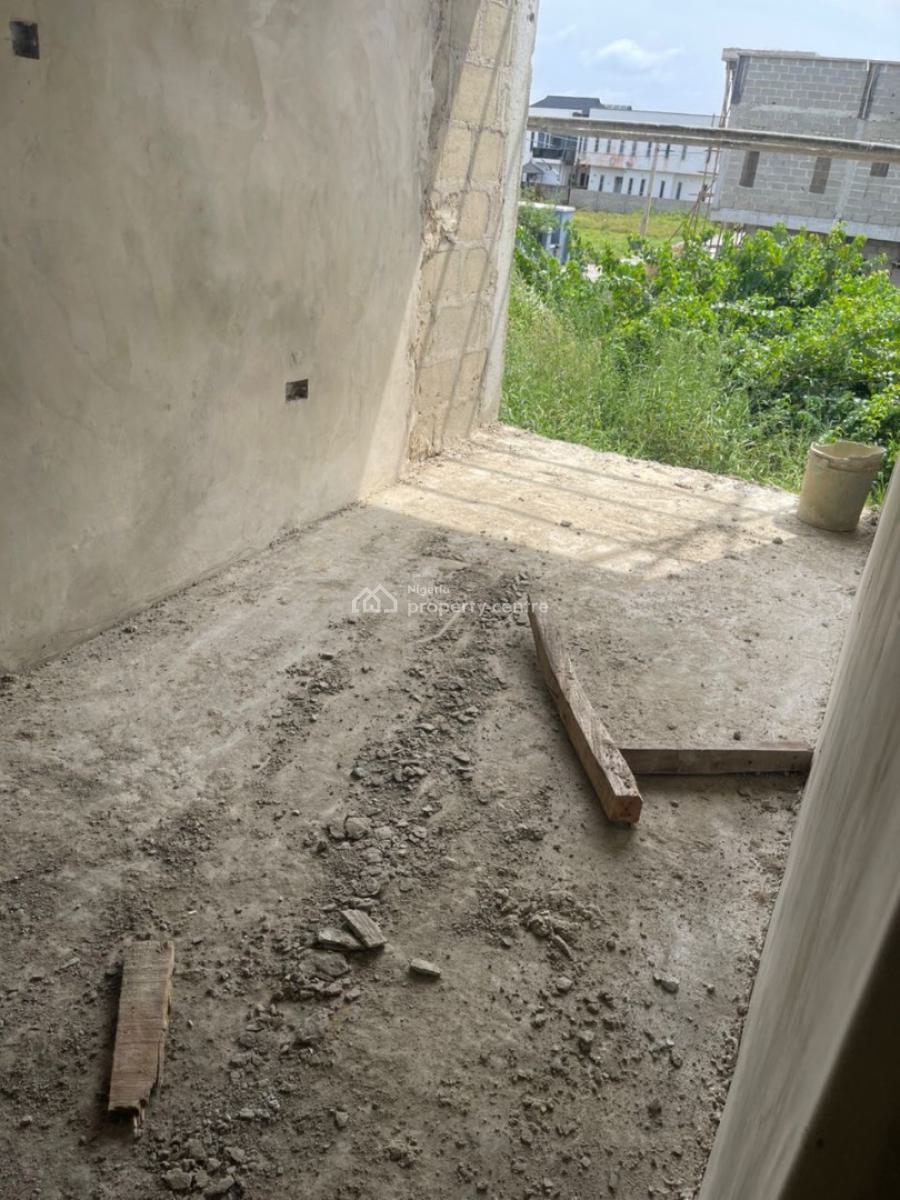 Spacious 4bedroom ( Carcass), Awoyaya, Ajah, Lagos, Semi-detached Duplex for Sale