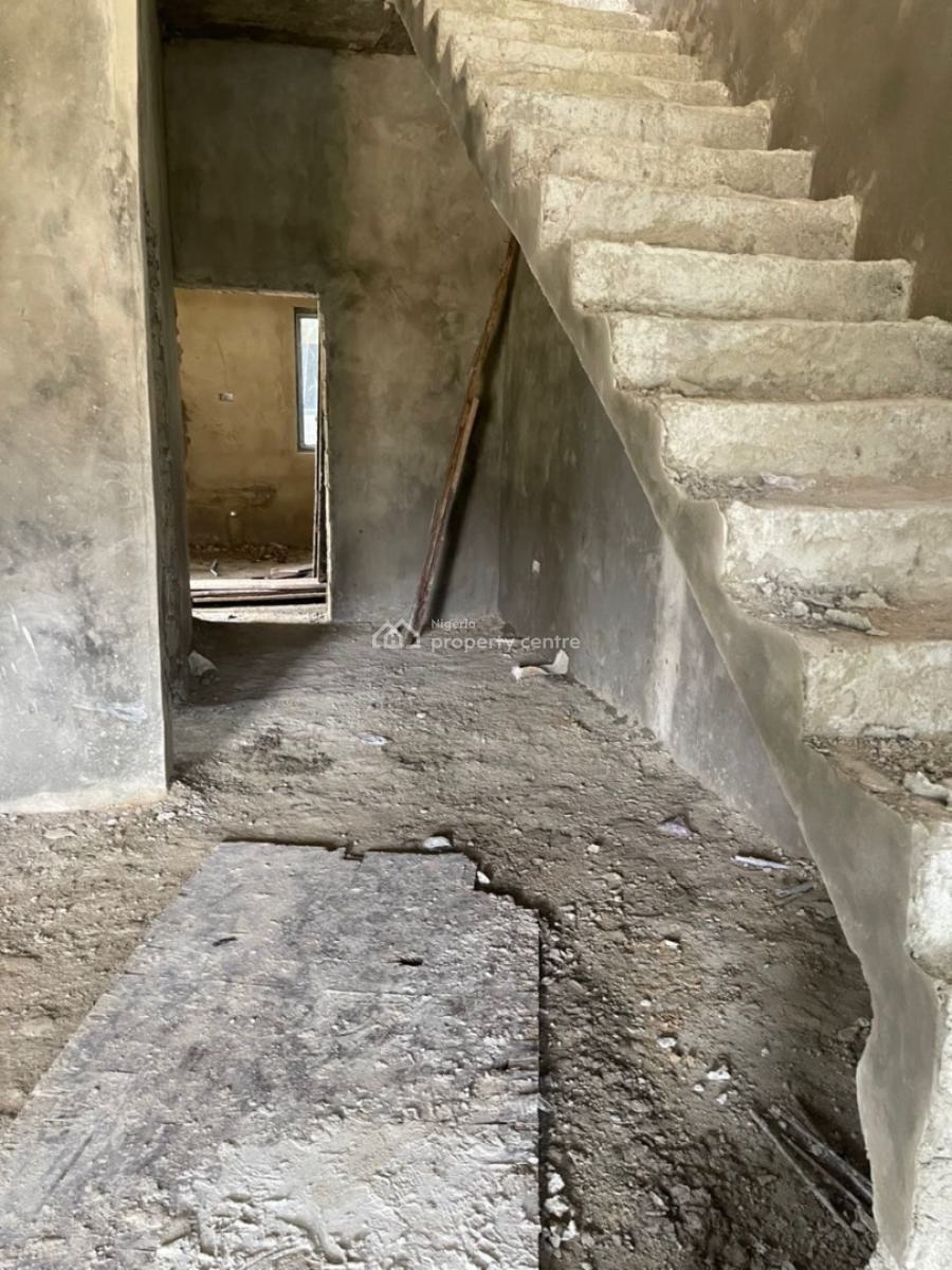 Spacious 4bedroom ( Carcass), Awoyaya, Ajah, Lagos, Semi-detached Duplex for Sale