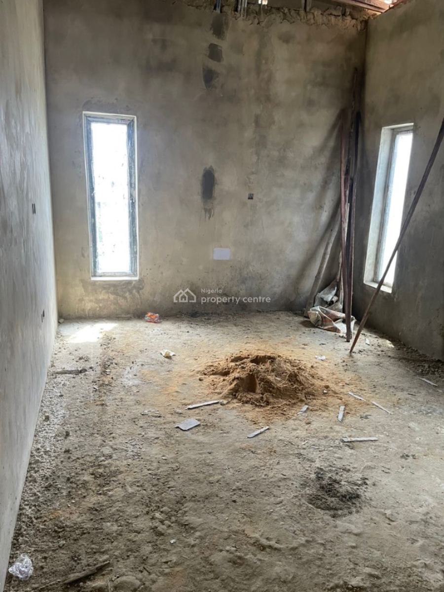 Spacious 4bedroom ( Carcass), Awoyaya, Ajah, Lagos, Semi-detached Duplex for Sale