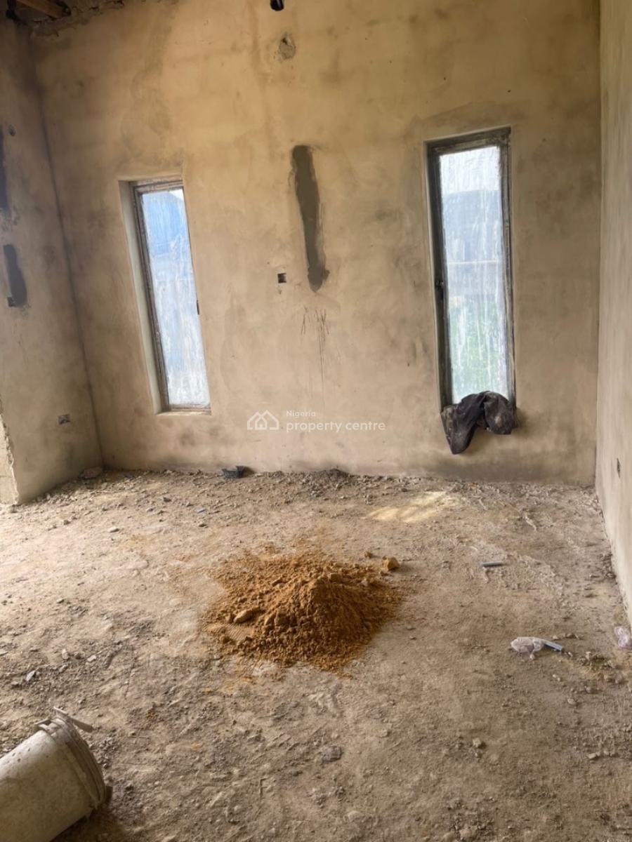 Spacious 4bedroom ( Carcass), Awoyaya, Ajah, Lagos, Semi-detached Duplex for Sale