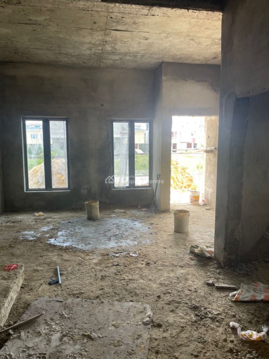 Spacious 4bedroom ( Carcass), Awoyaya, Ajah, Lagos, Semi-detached Duplex for Sale