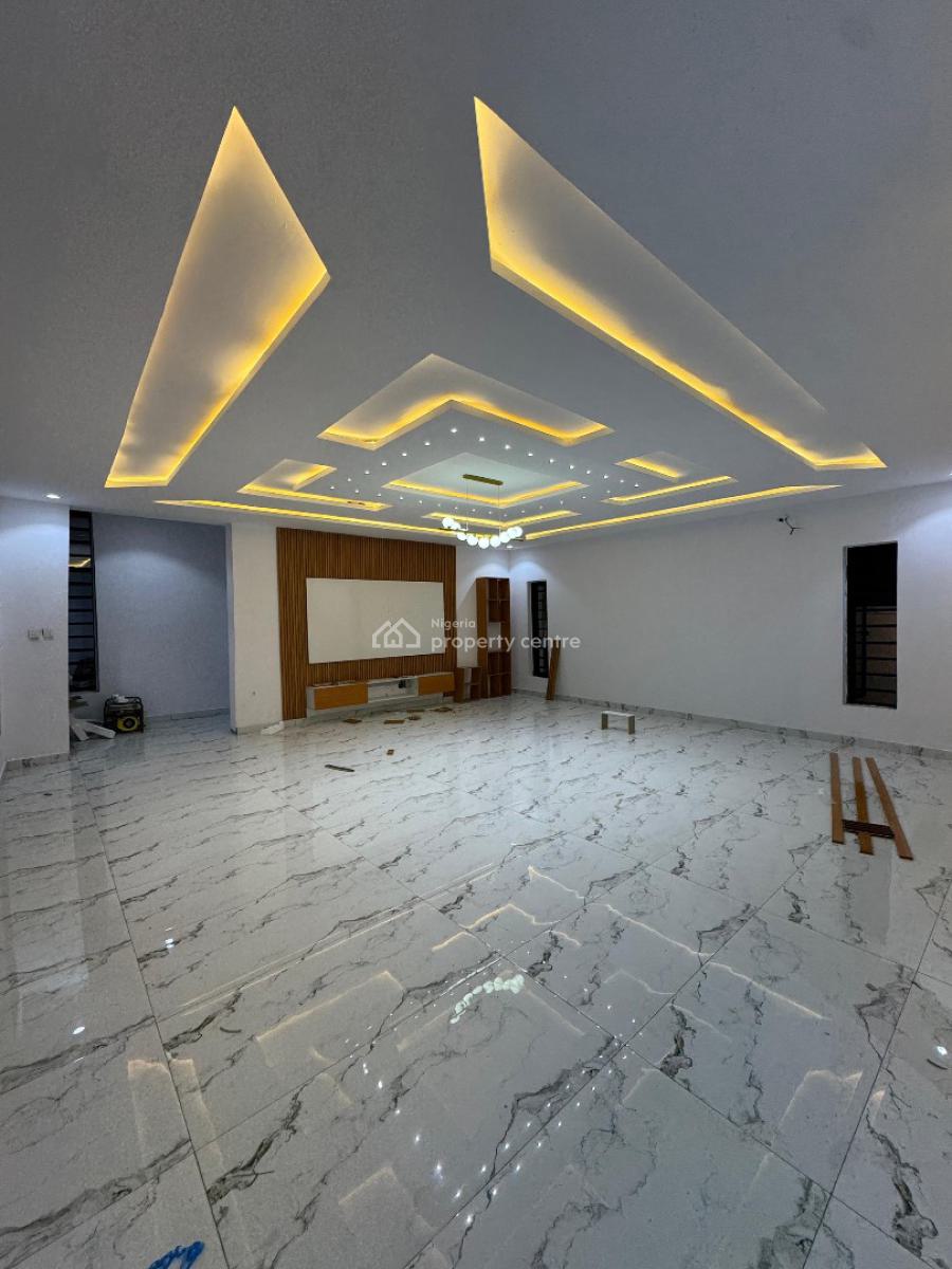 Elegantly Built 4 Bedroom Duplex with Bq & in a Secured Estate, Amazing 4 Bedroom Duplex with Detailed Finishing, Lekki, Lagos, Detached Duplex for Sale