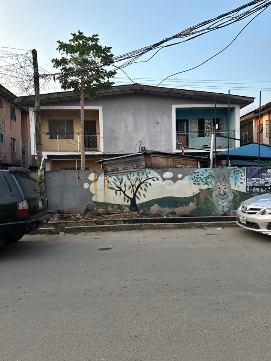 Buy a and Renovate 2 Units of Semi Detached Duplexes with Bq, Buy & Renovate, Property Can Be Sold in Half(n90m), Aguda, Surulere, Lagos, Semi-detached Duplex for Sale