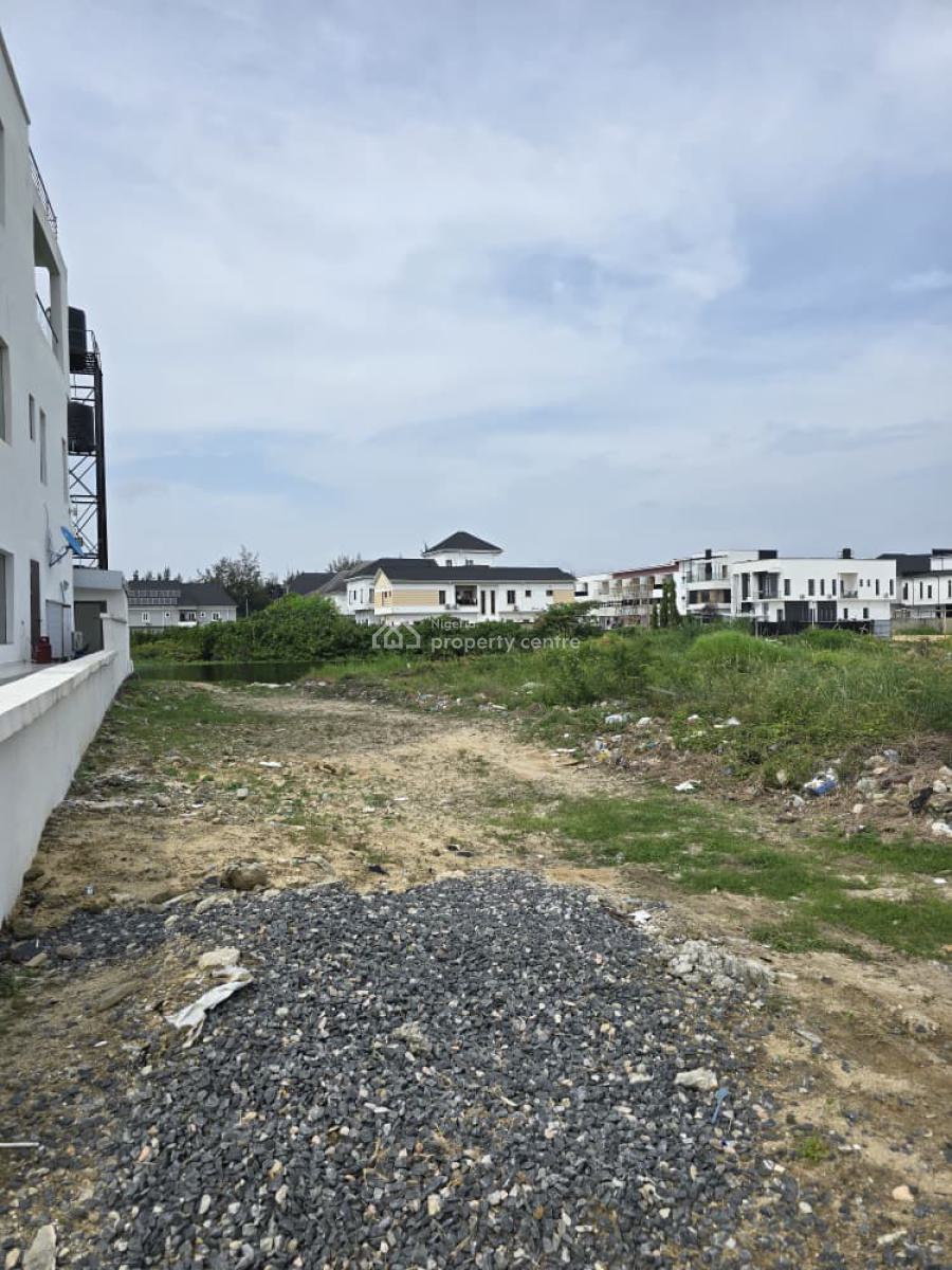 Strategically Located Piece of Land Measuring 1200sqm Water Front, Buena Vista Estate Orchid Hotel Road, Lekki, Lagos, Residential Land for Sale