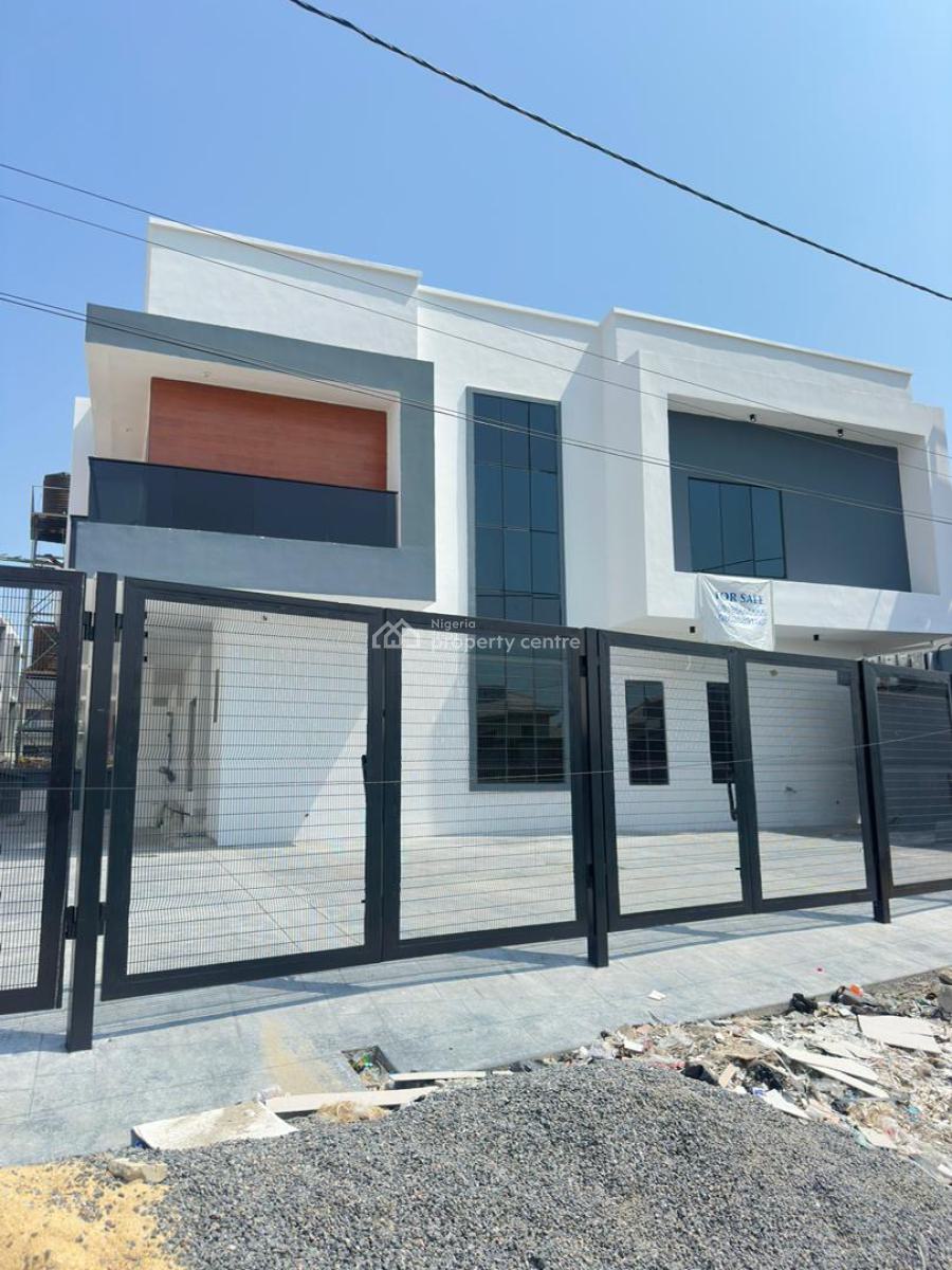 Tastefully Finished 4 Bedroom Terrace Duplex with a Bq in Lekki, Lekki, Lagos, Terraced Duplex for Sale