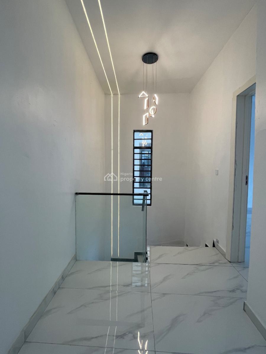 Beautiful Contemporary 5 Bedroom Detached Duplex + Bq & Pool for Grab, in a Well Secured Estate, Chevron, Lekki, Lagos, Detached Duplex for Sale