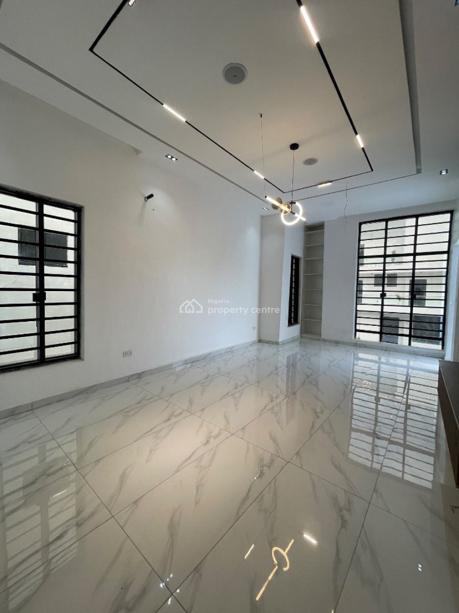 Beautiful Contemporary 5 Bedroom Detached Duplex + Bq & Pool for Grab, in a Well Secured Estate, Chevron, Lekki, Lagos, Detached Duplex for Sale