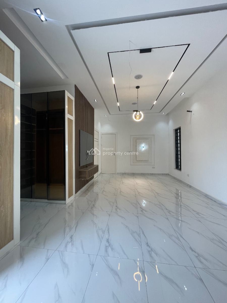 Beautiful Contemporary 5 Bedroom Detached Duplex + Bq & Pool for Grab, in a Well Secured Estate, Chevron, Lekki, Lagos, Detached Duplex for Sale