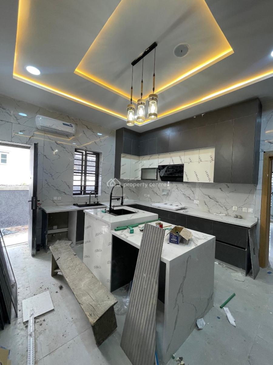 Ravishing 5 Bedroom Semi Detached Duplex with Security Post and Bq., Ologolo, Lekki, Lagos, Semi-detached Duplex for Sale