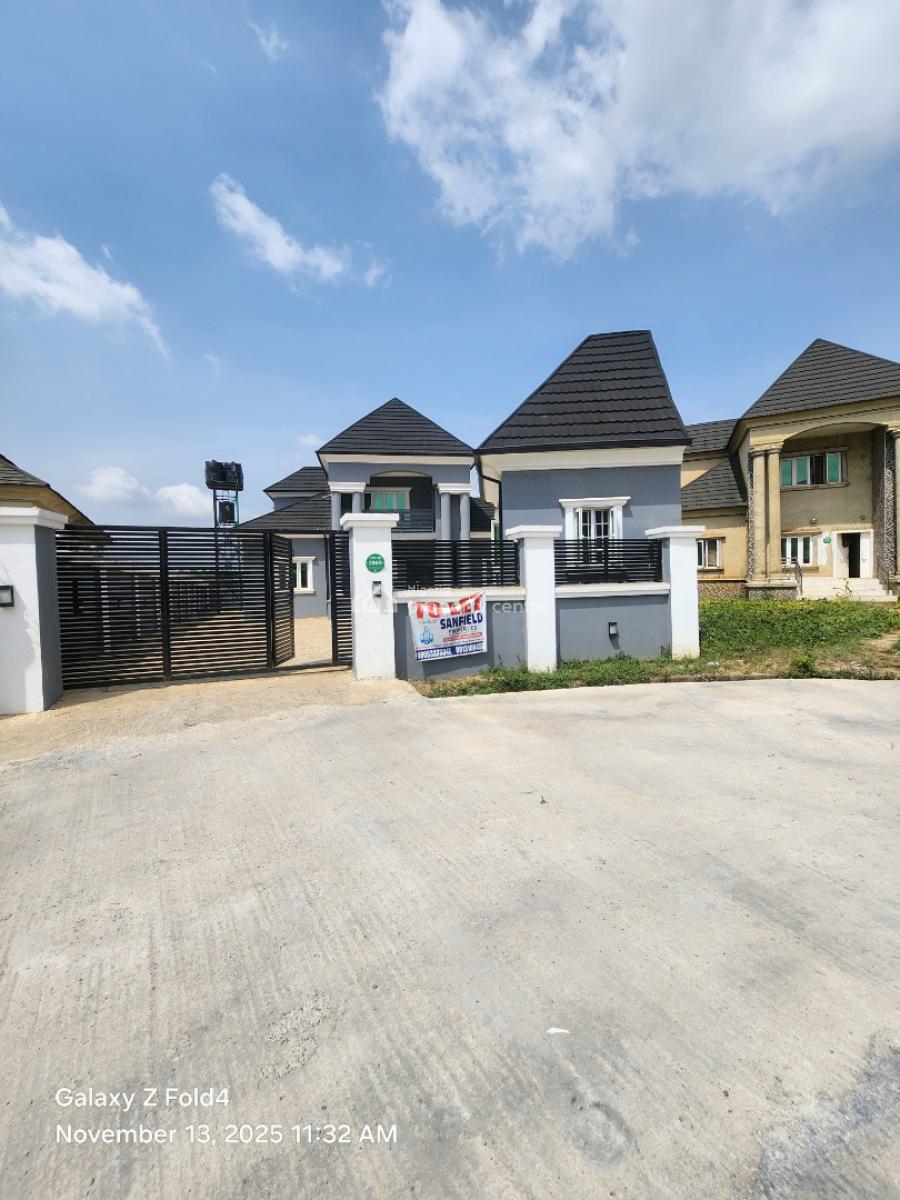 a Tastefully Finished 4bedroom Detached Penthouse with 2rooms Bq, Police Estate, Karsana, Abuja, Detached Duplex for Rent