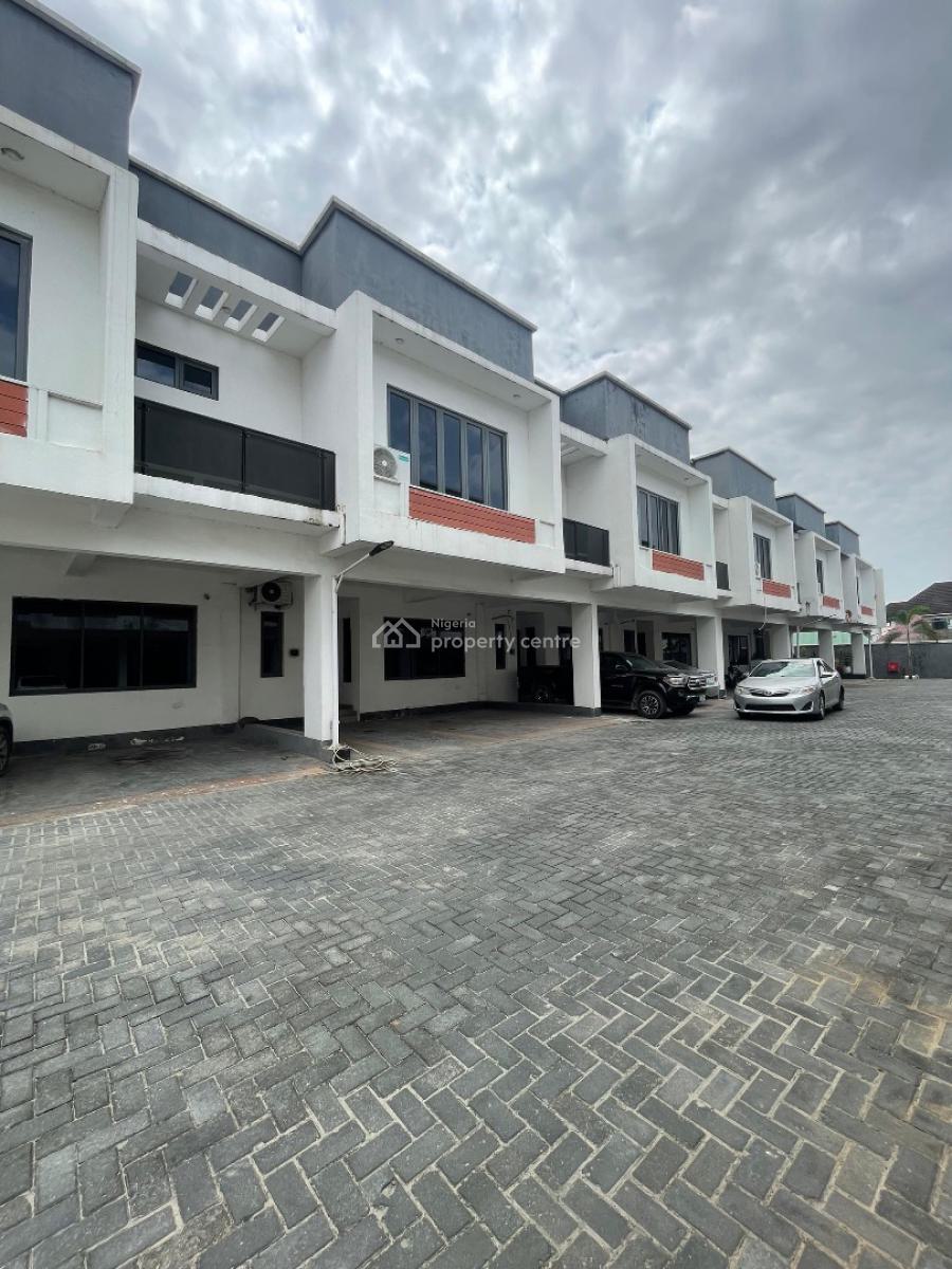 Spacious 4 Bedroom Terraced Duplex with Pool, Gym and Kids Play Area, Ologolo, Lekki, Lagos, Terraced Duplex for Sale