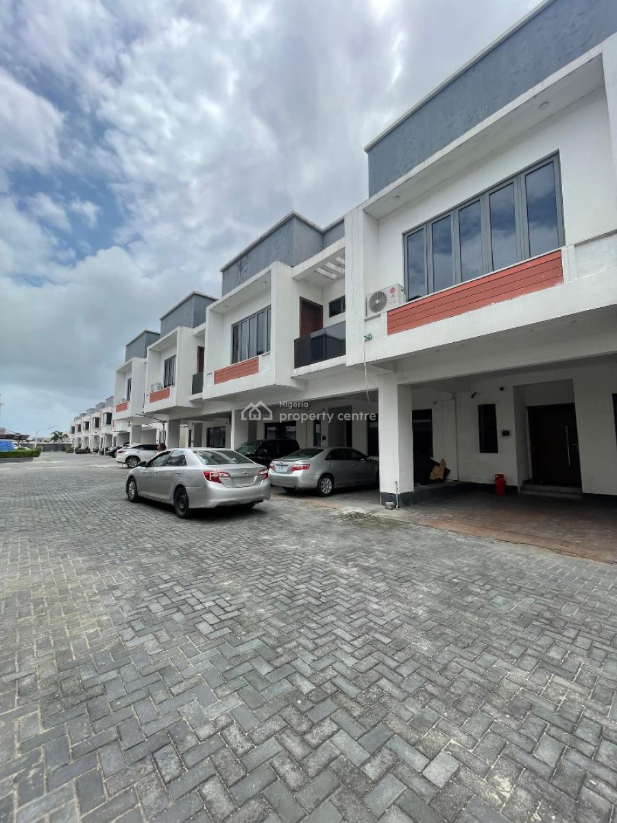 Spacious 4 Bedroom Terraced Duplex with Pool, Gym and Kids Play Area, Ologolo, Lekki, Lagos, Terraced Duplex for Sale