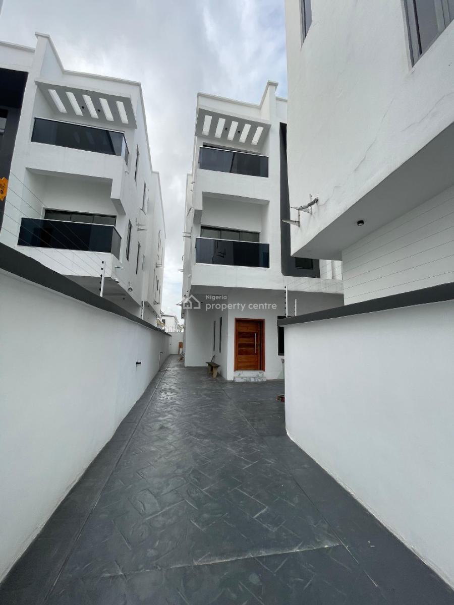 Ravishing 5 Bedroom Semi Detached with Cinema Sudy Room and a Room Bq., Ologolo, Lekki, Lagos, Semi-detached Duplex for Sale