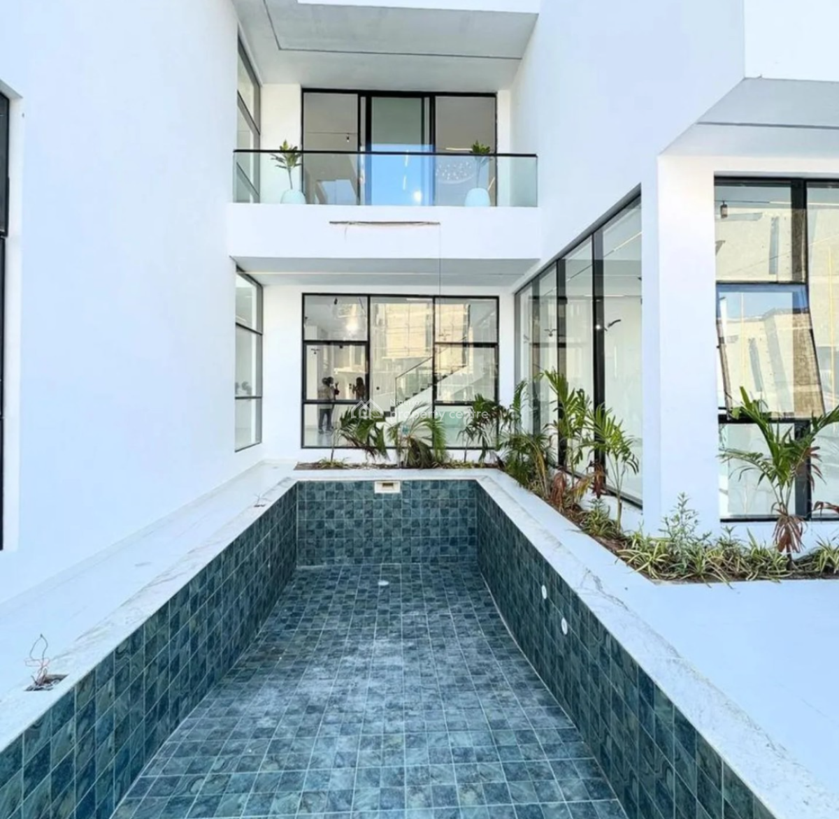 Aesthetically Built 5 Bedroom Detached Waterfront Mansion, Osapa Inside a Gated Estate, Osapa, Lekki, Lagos, Detached Duplex for Sale